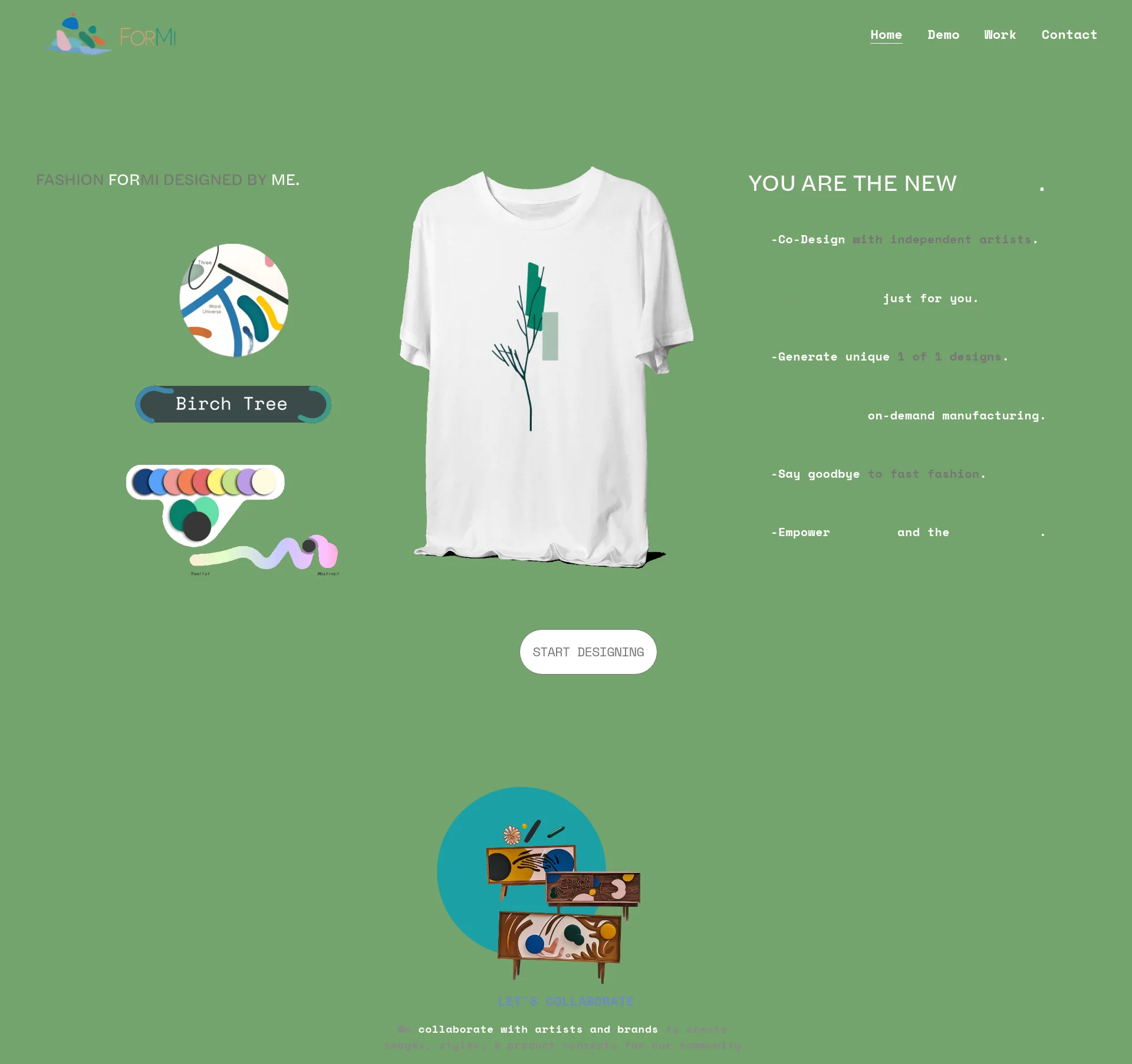 Plastic Alchemy, ForMi AI fashion co-design platform